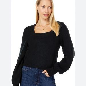 Madewell square neck sweater